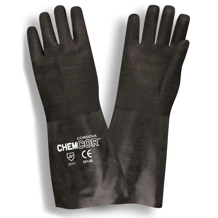 Single Pair - 14 inches Supported Neoprene Gloves with Smooth Finish (Pair)