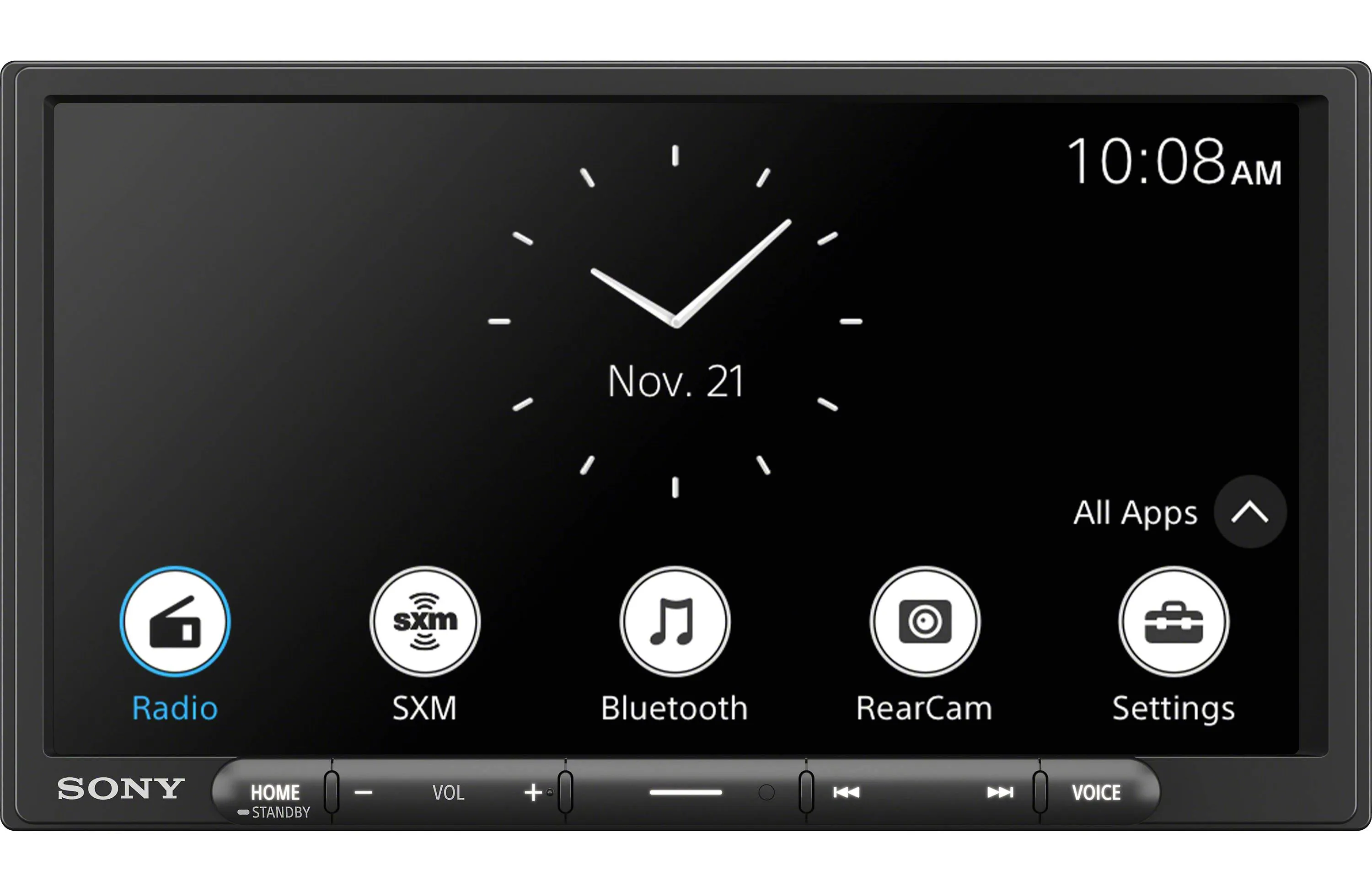 Sony XAV-AX4000 with Splash Cover Plug & Play Wiring kit