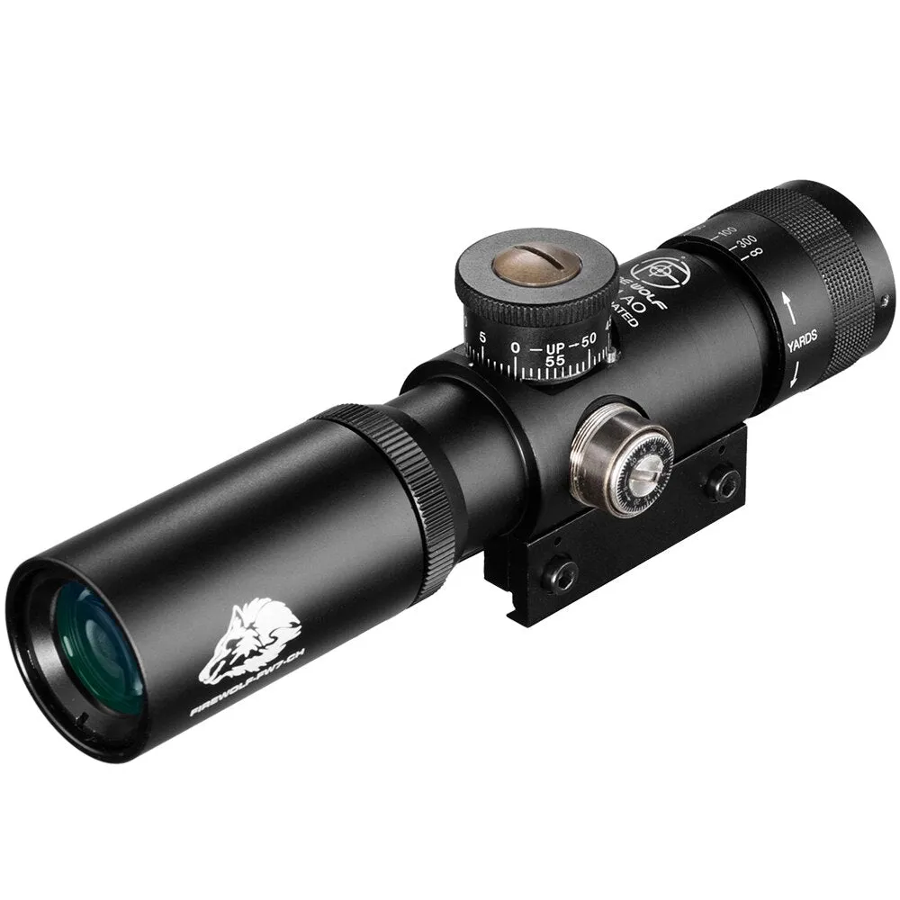 SS2 4x21 AO Compact Rifle Scope