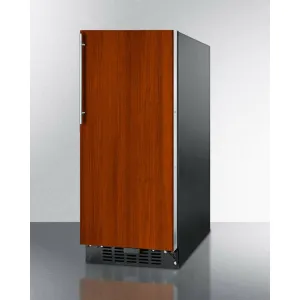 Summit 15 in. Wide Built-In All-Refrigerator (Panel Not Included) - FF1532BIF