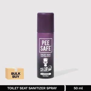 Toilet Seat Sanitizer Spray (Lavender) - 50 ML - BULK BUY