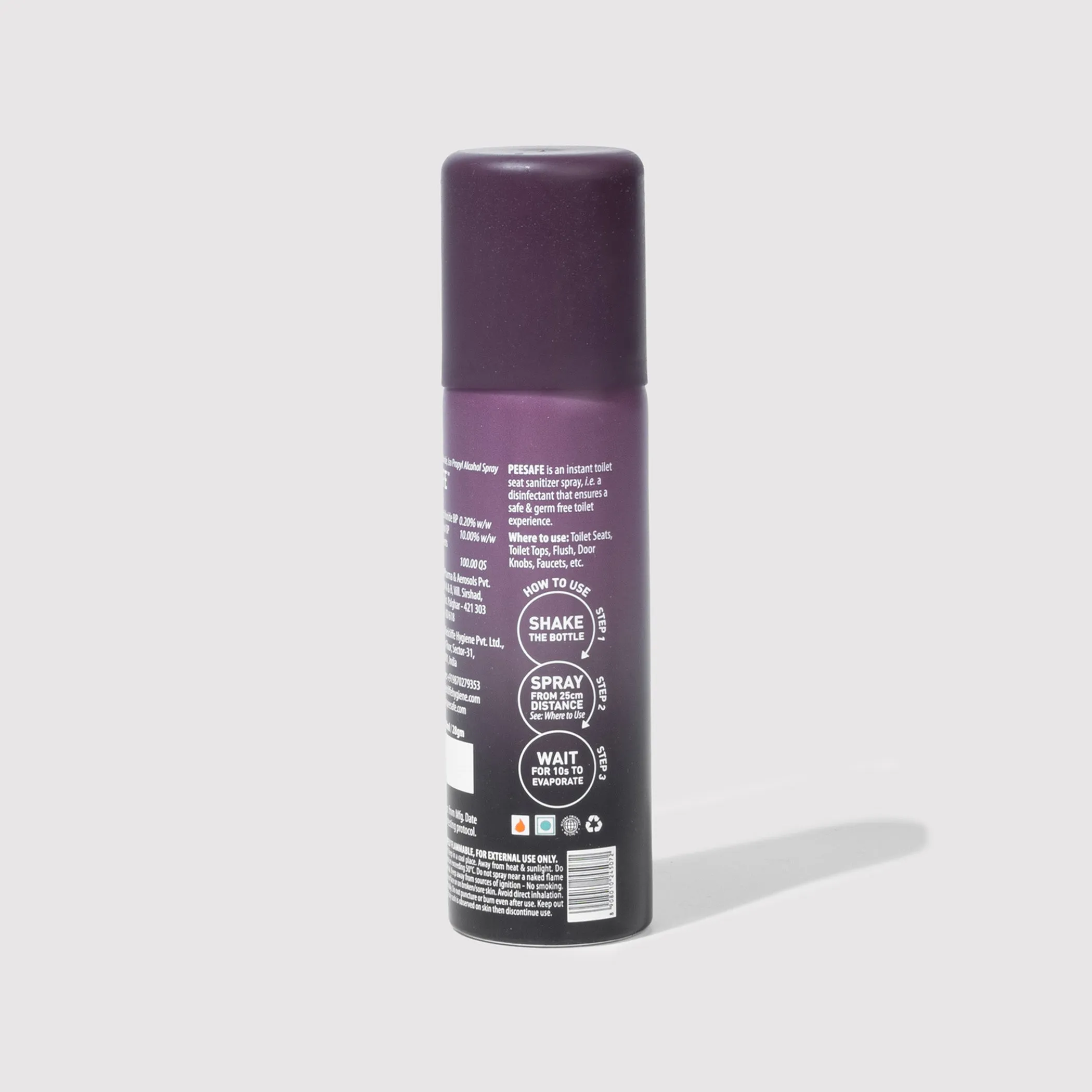 Toilet Seat Sanitizer Spray (Lavender) - 50 ML - BULK BUY