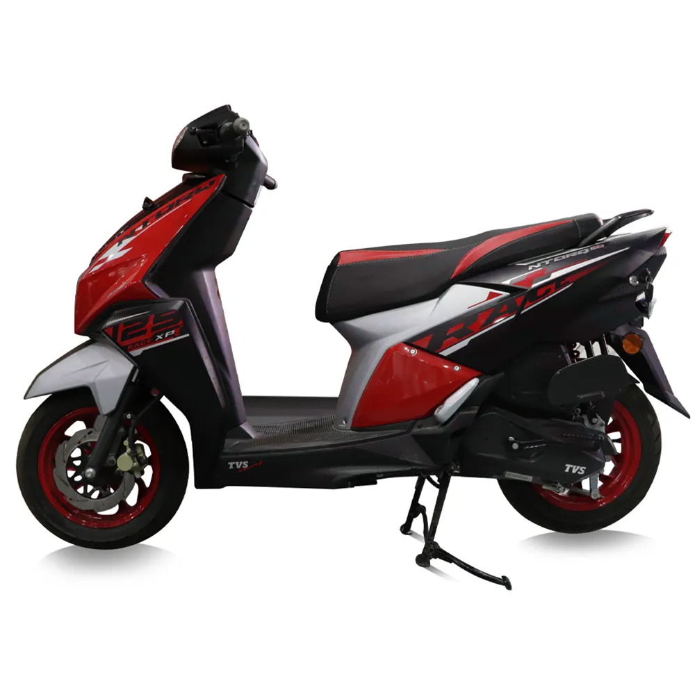 TVS Ntorq Seat Cover Black with Red - Ultimate Protection and Comfort for Your Ride
