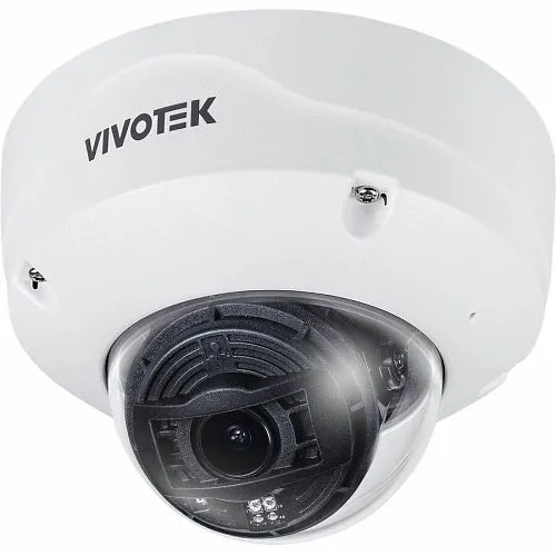 VIVOTEK FD9365-EHTV-V2 2MP Outdoor Fixed Dome IP Camera, H.265, AI-Powered Smart Motion Detection